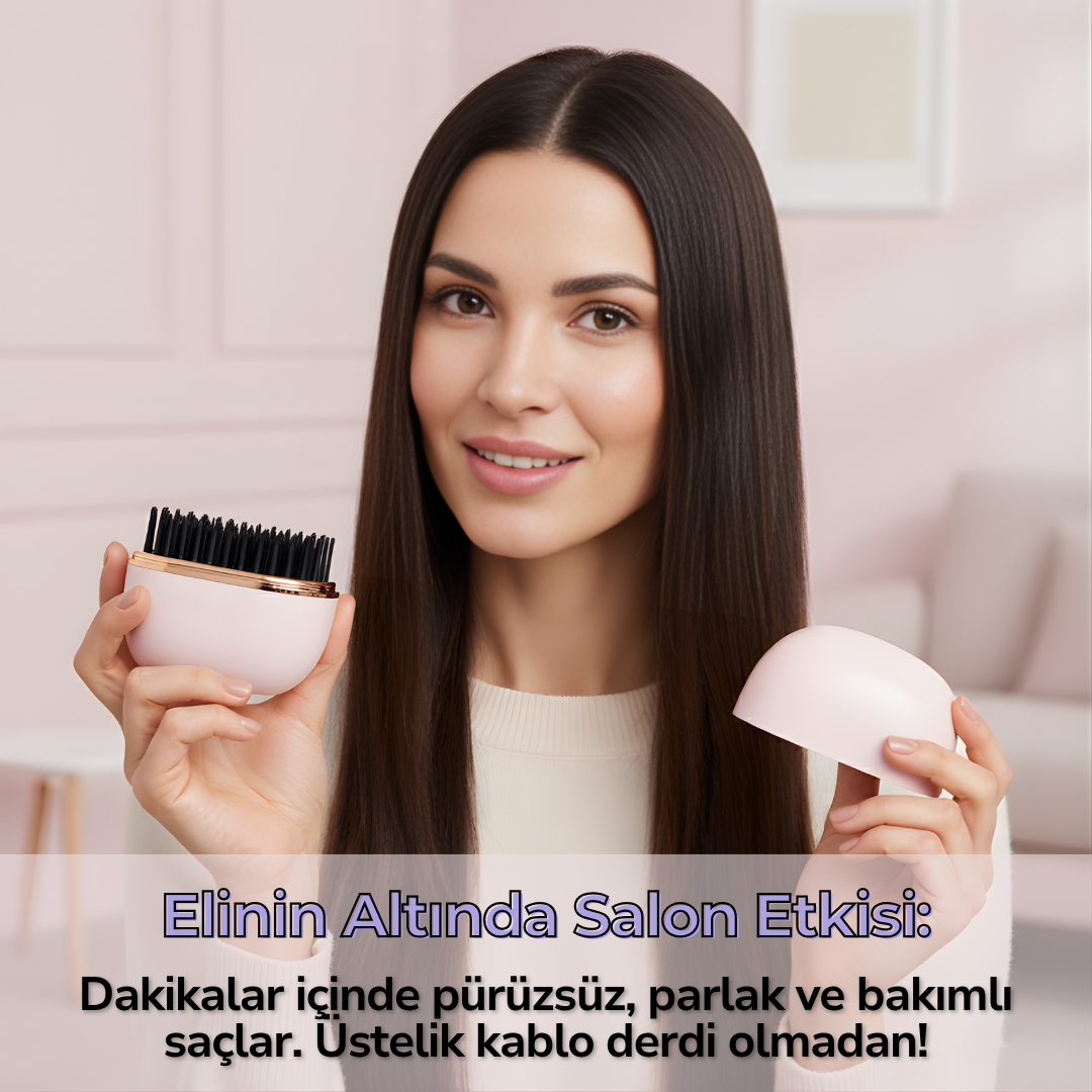 Glorence™ Saç Düzleştirici Tarak